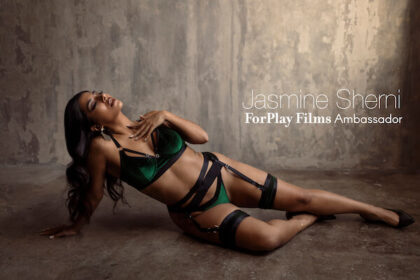 Jasmine Sherni ForPlay Films Ambassador in lingerie